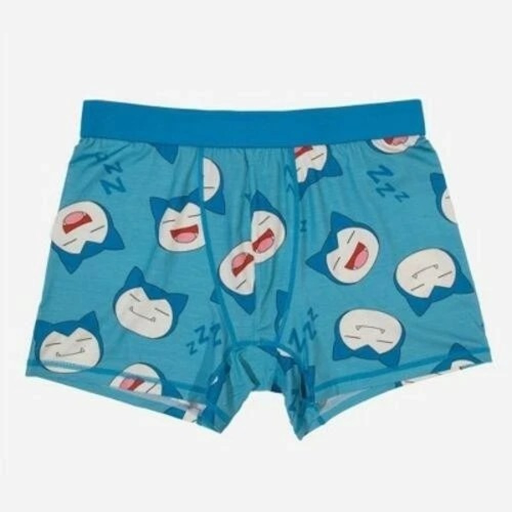 Men's Pokemon Snorlax Briefs - Blue M